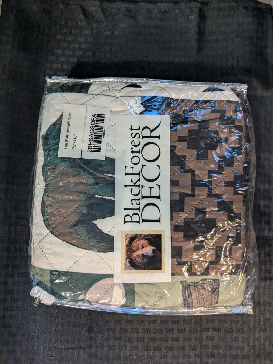 sage wilderness comforter sofa set