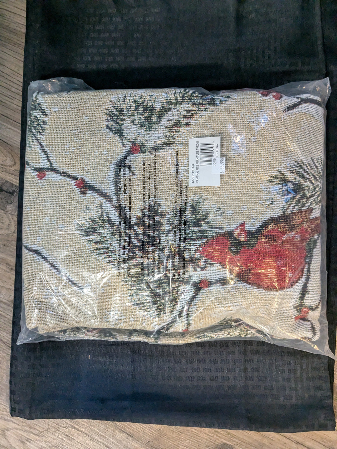 Cardinal Bird and Pine Furniture Throw-Chair – Cozy throw featuring a charming cardinal bird design amidst pine branches. Ideal for adding warmth and a touch of nature-inspired decor to your furniture, this throw is perfect for living rooms, bedrooms, or cabin-themed interiors.