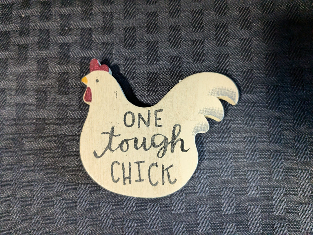Barnyard Sayings Farm Animal Magnet – a fun and whimsical magnet showcasing adorable farm animals with humorous sayings, perfect for adding charm to refrigerators or magnetic boards.