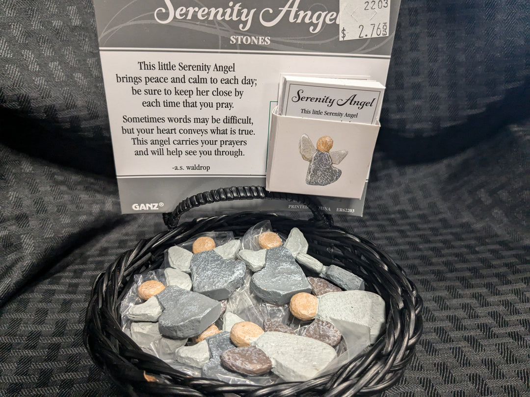 serenity angel charm