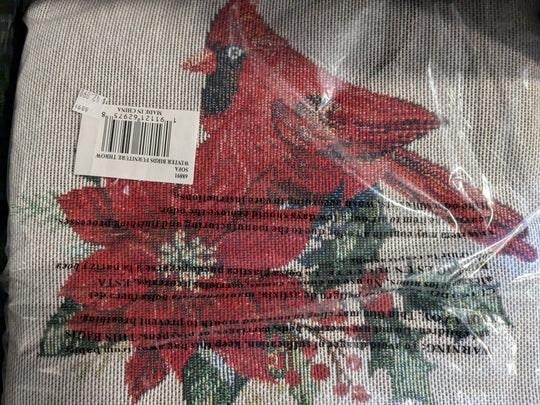 winter birds furniture throw - sofa