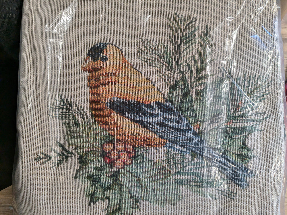 winter birds furniture throw - sofa