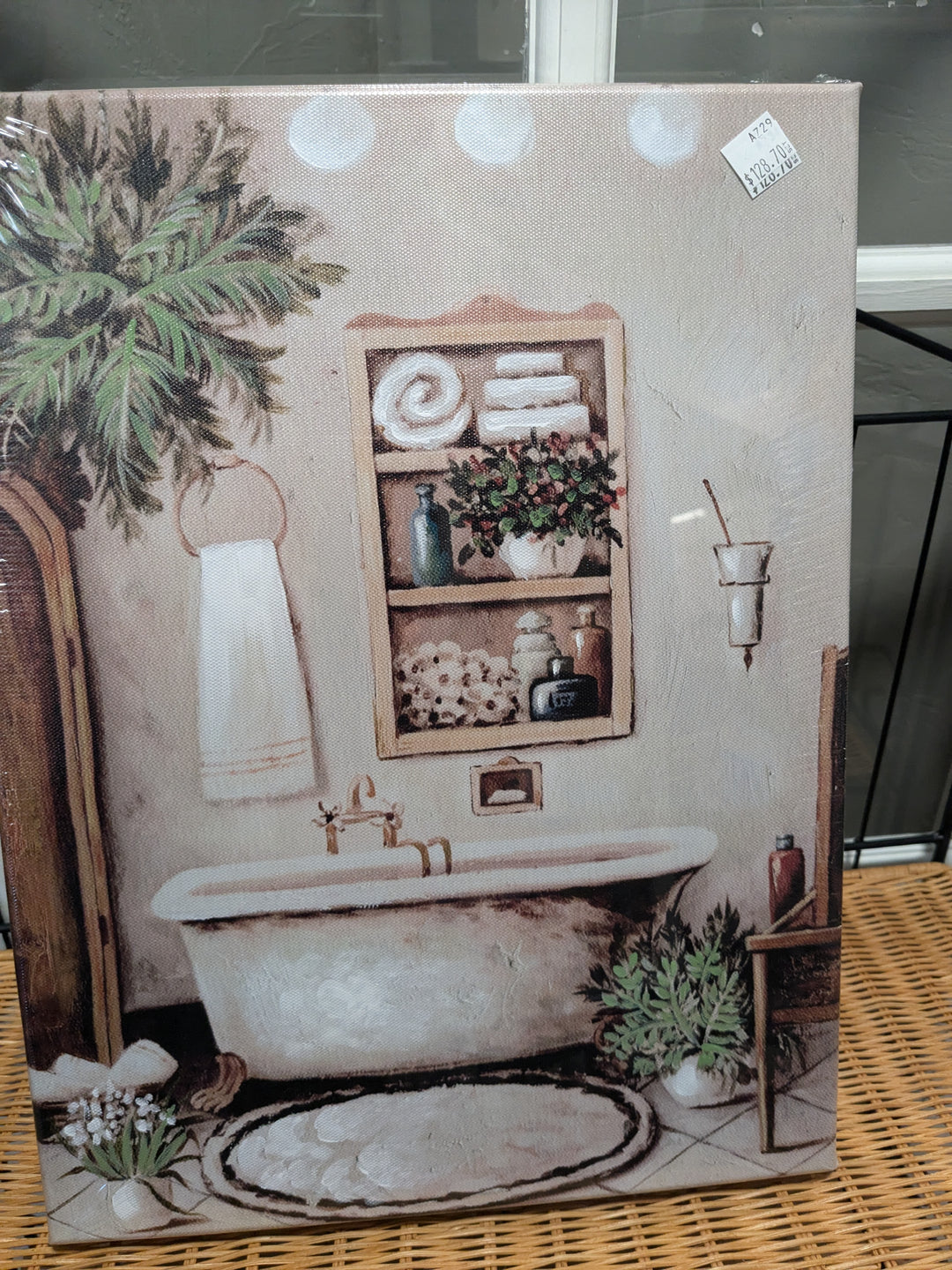 bathroom bliss plaque set