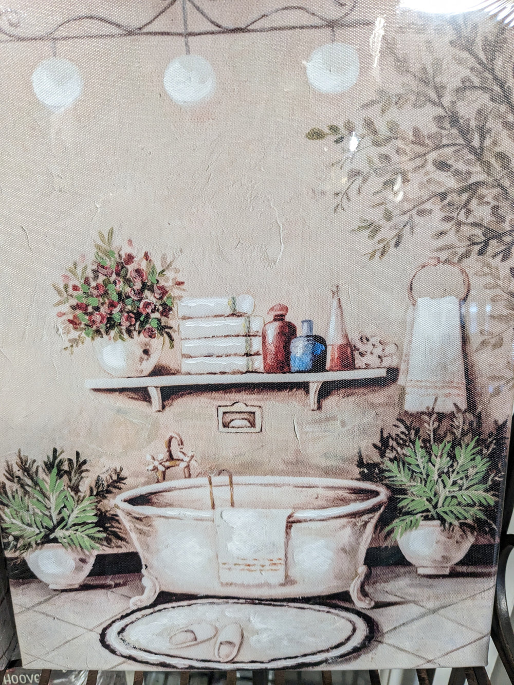 bathroom bliss plaque set
