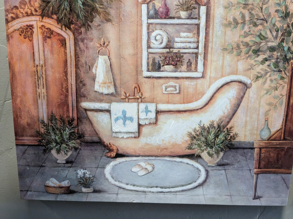 bathroom retreat set of 2 pictures