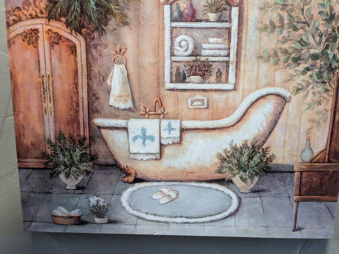bathroom retreat set of 2 pictures