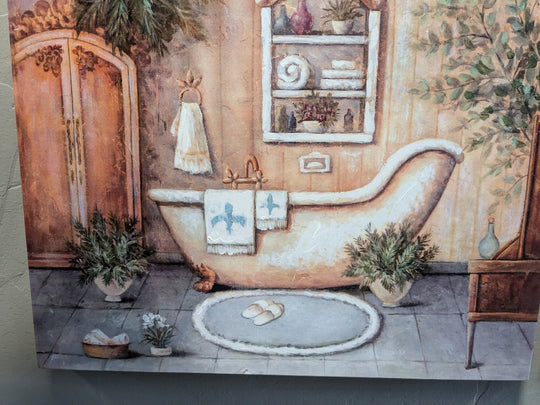 bathroom retreat set of 2 pictures