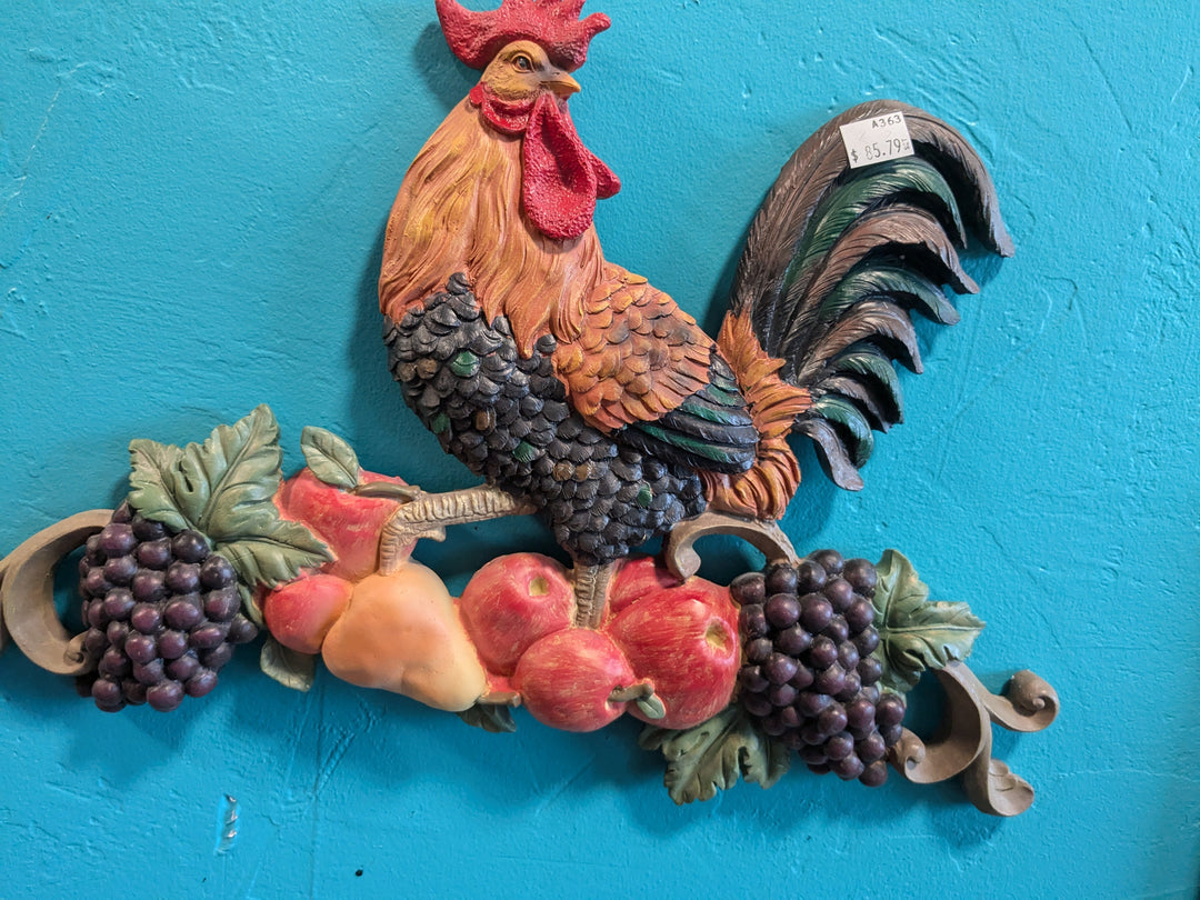 wall plaque rooster